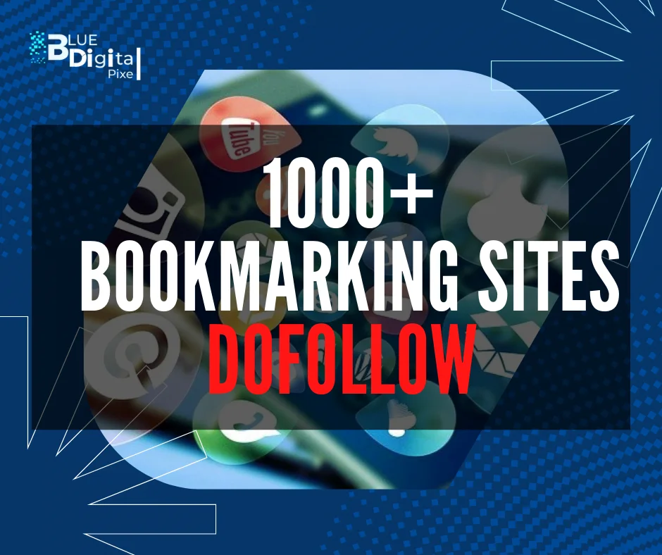 Best 1000+Dofollow social bookmarking sites list 2022