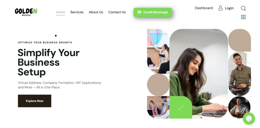 Golden Office Shopify web development company in lahore casestudy