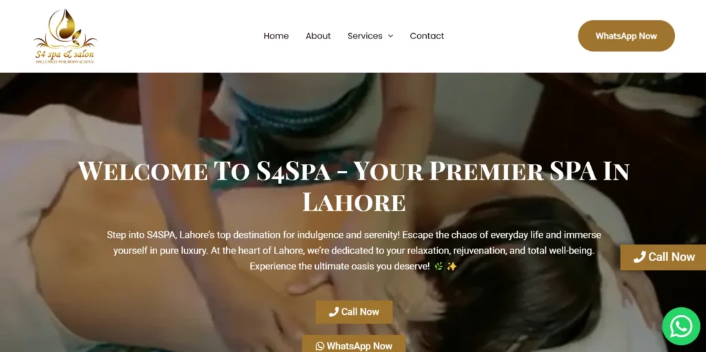 S4SPA Shopify Store Web Development company in lahore Pakistan Case Study