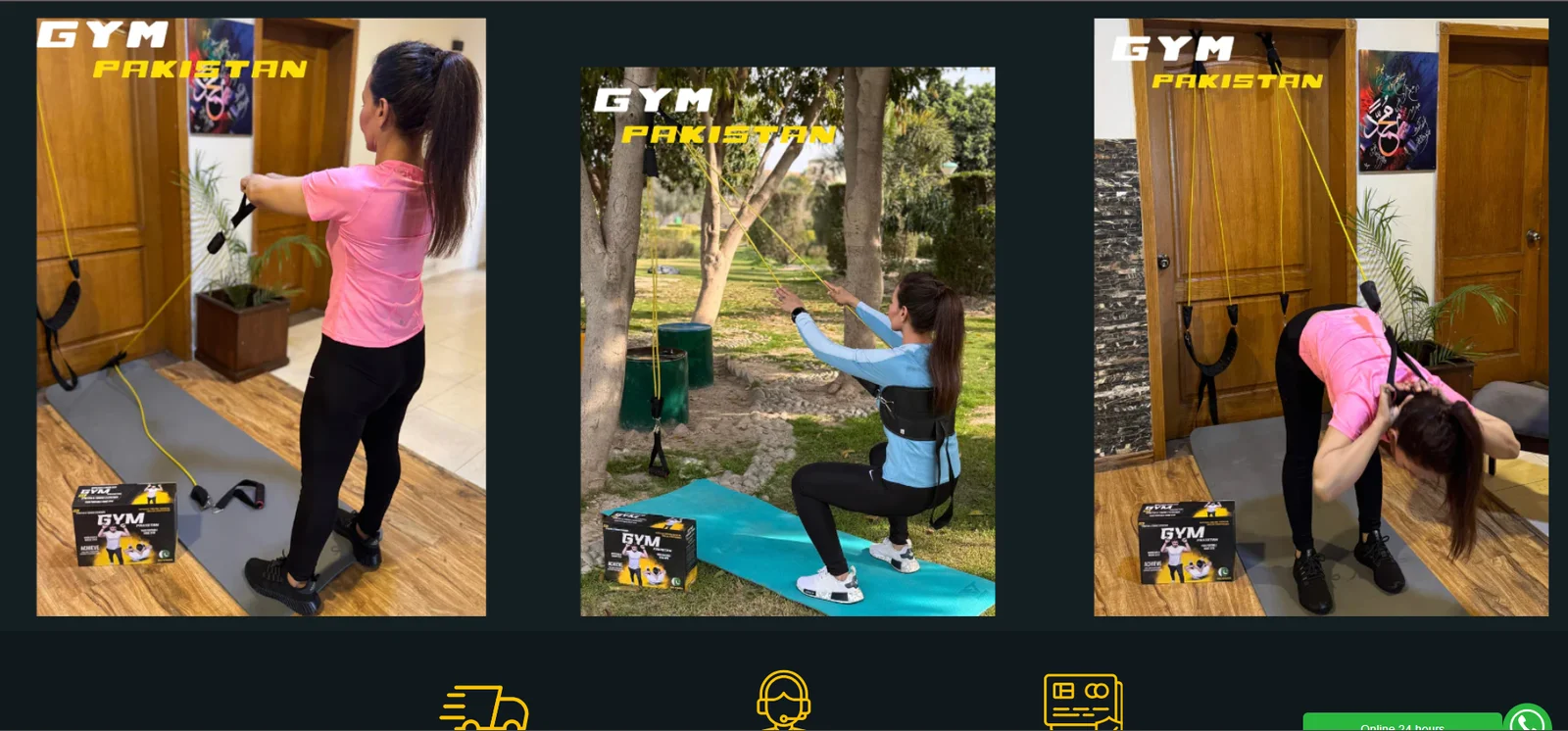 Gym Pakistan product page Case Study Shopify store Web Development company in lahore